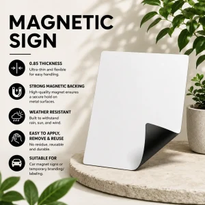 Magnetic Signs - Car Magnet Signs - Thin magnetic Signs - Signworld NZ