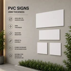 PVC Signs - Plastic Signs - Acrylic Signs - Signworld NZ