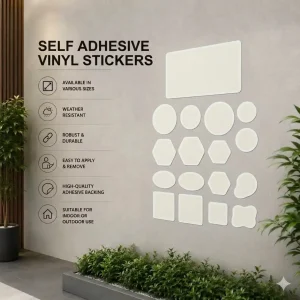 Self Adhesive Vinyl Stickers